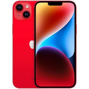 Apple iPhone 14 - (PRODUCT) RED - rød - 5G smartphone - 128 GB - GSM