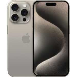 Apple iPhone 15 Pro 6,1" 128GB - Naturligt titanium