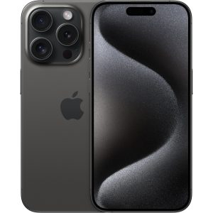 Apple iPhone 15 Pro 6,1" 128GB - Sort titanium