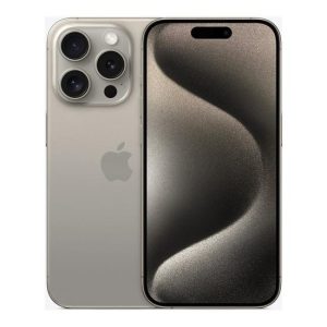 Apple iPhone 15 Pro - naturlig titanium - 5G smartphone - 256 GB - GSM