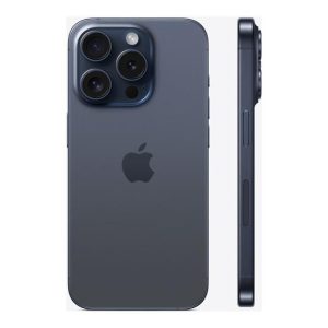 Apple iPhone 15 Pro - blå titanium - 5G smartphone - 256 GB - GSM