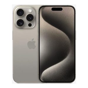 Apple iPhone 15 Pro - naturlig titanium - 5G smartphone - 128 GB - GSM